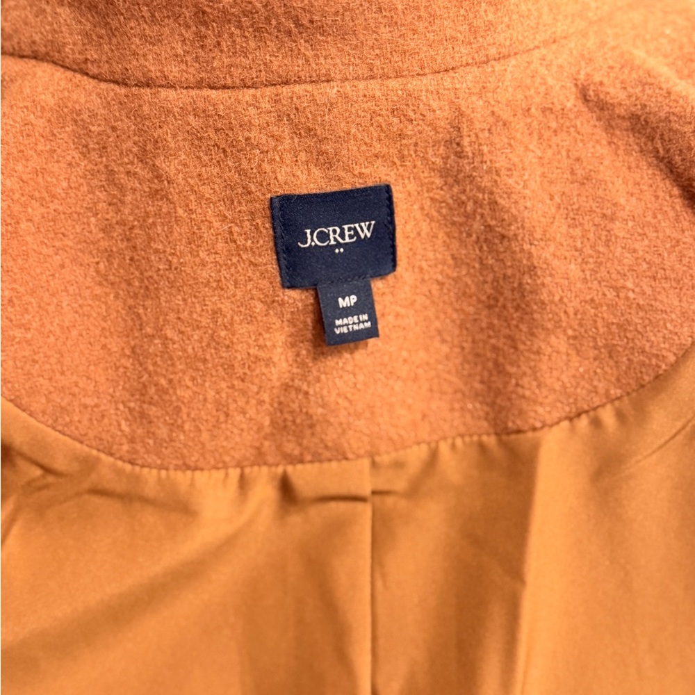 J. Crew Wool-blend patch-pocket topcoat - Picture 4 of 5